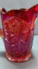 Carnival Red Glass Water Pitcher - 4