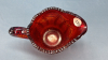 Carnival Red Glass Water Pitcher - 5