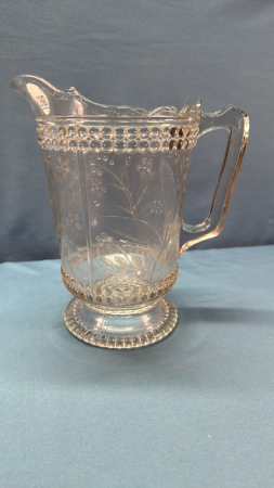 Vintage Glass NS Starflower Pitcher