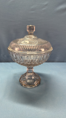 Nova Scotia Diamond Ray Covered Compote