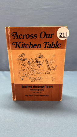 Across Our Kitchen Table by Vera McNichol -Signed