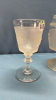 Westward Ho 2 Goblets & 10in High Compote - 2