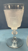 Westward Ho 3 Goblets & 5.5in Wide Compote Lid - 7