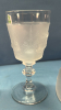 Westward Ho 3 Goblets & 5.5in Wide Compote Lid - 8