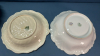 3 -10in Wide Serving Bowls & 2 Glass Candle Sticks - 4