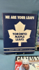 5 Toronto Maple Leaf Books & 15in Long Wall Plaque - 2