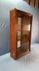 Curio Cabinet with Mirrored Back & 3 Glass Shelves - 2