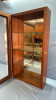 Curio Cabinet with Mirrored Back & 3 Glass Shelves - 4