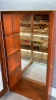 Curio Cabinet with Mirrored Back & 3 Glass Shelves - 5