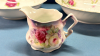 Assorted Pink Floral China Lot - 3