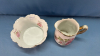 Assorted Pink Floral China Lot - 9