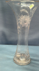 2 Clear Glass Vases -10in & 14in - 4