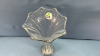 2 Clear Glass Vases -10in & 14in - 7