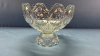 Heavy Glass Pedestal Fruit Bowl - 2