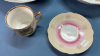 3 Floral Serving Bowls and Vintage Cup & Saucer - 4