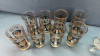 Set of 8 Water Glasses & 5 Etched Wine Glasses - 3