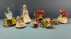 4 Music Boxes & Assorted Bird Figurines - 2