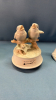 4 Music Boxes & Assorted Bird Figurines - 4