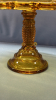 Amber Glass Cake Stand - 3