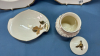 Assorted Ivory with Gold Trim China Lot -See Notes - 4