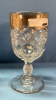 6 Vintage Goblets -See Notes - 7