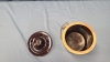 Wire Top Porcelain Canister -5.5" High - 3