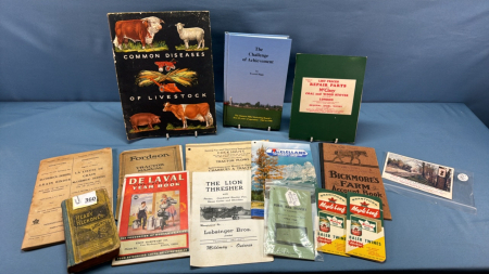 Assorted Vintage Agriculture Literature -See Notes