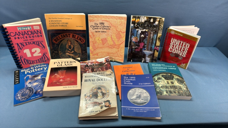 12 Collectible Reference Books -See Notes