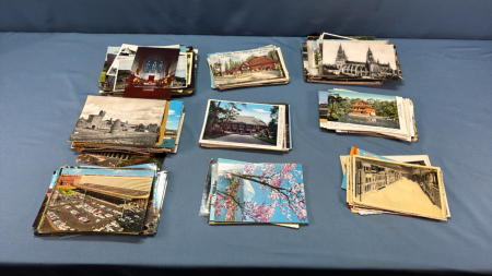 Quantity of Mostly International Post Cards