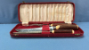 Bone Handled Carving Set in Case - 2