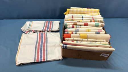 Approx. 30 Linen or Linen Blend Tea Towels