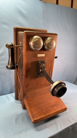 Northern Electric Co. Oak Wall Phone