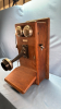 Northern Electric Co. Oak Wall Phone - 3