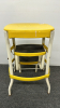 Nortex 1950s Metal Fold-Out Step Stool - 7