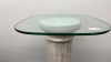 Glass Topped Pedestal Stand - 4