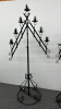 Pair of Metal Candelabra - 6