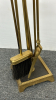 Set of Brass Fire Place Tools - 2