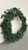 36in Lighted Christmas Wreath - 3