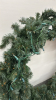 36in Lighted Christmas Wreath - 4