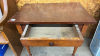 Wooden Lamp Table with Drawer - 4