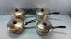 4 Coronet Stainless Pots with Lids - 2