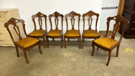 Set of 6 Eastlake Style Dining Chairs