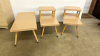 3 Piece Arborite Coffee & End Table Set