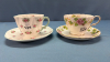 2 Shelley Tea Cups & Saucers - 2