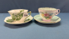 2 Shelley Tea Cups & Saucers - 2