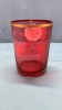 Mary Gregory Cranberry Glass Tumbler - 4