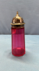 Cranberry Glass Sugar Shaker - 3