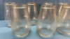 10 Assorted Clear Lantern Glasses - 5