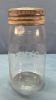 1 Qt. Clear Beaver Jar with Original Lid - 4