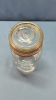 1 Qt. Clear Beaver Jar with Original Lid - 5